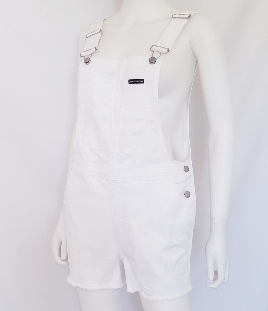 Calvin Klein Jean Shorts Overalls